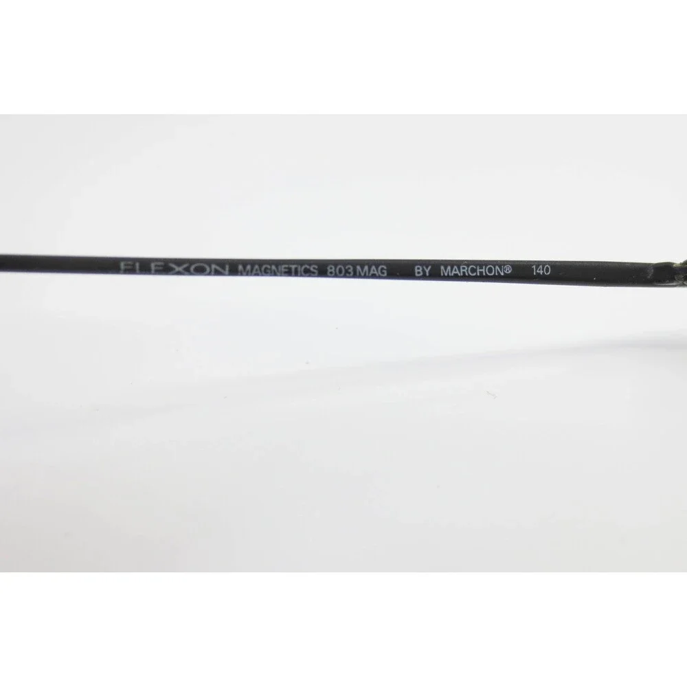 Flexon Magnetics 803 MAG Matte Black Eyeglasses Frames Marchon 49-19-140 35970